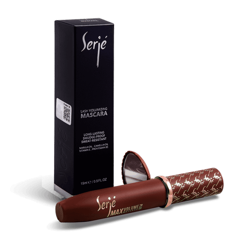 ریمل حجم دهنده قهوه ای سرژه Serje